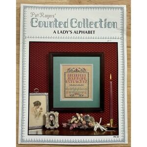 Pat Rogers' Counted Collection: A Lady's Alphabet Sampler - Pattern Leaflet